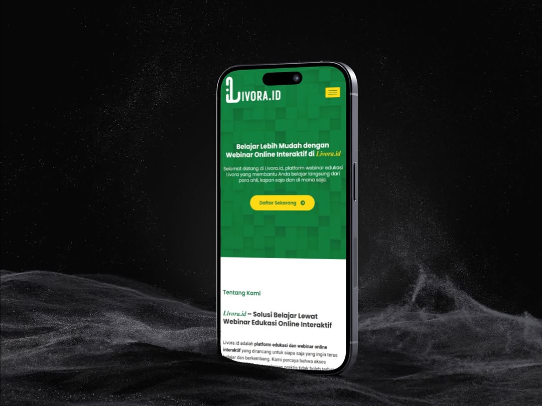 Livora.id - Platform Edukasi Website